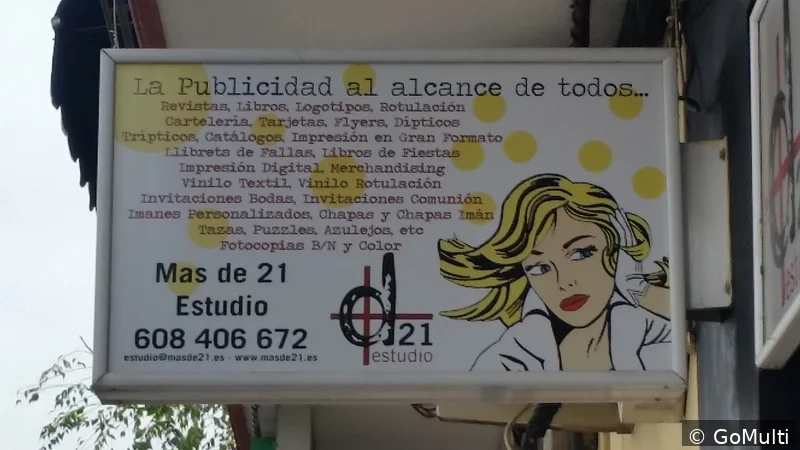 Masde21estudio Diseño Gráfico Publicidad Integral